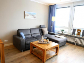Im Zentrum von Westerland gelegene Ferienwohnung mit Westbalkon und schönem Ausblick